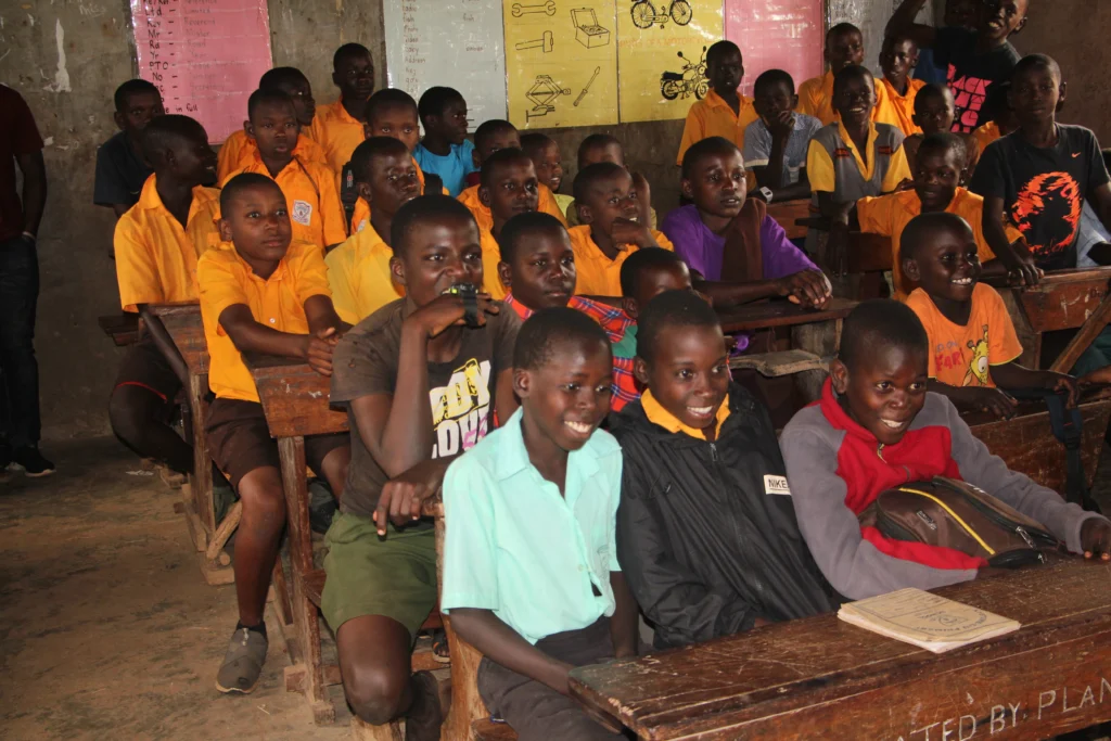 Outreach at Kyetume C/U Primary school