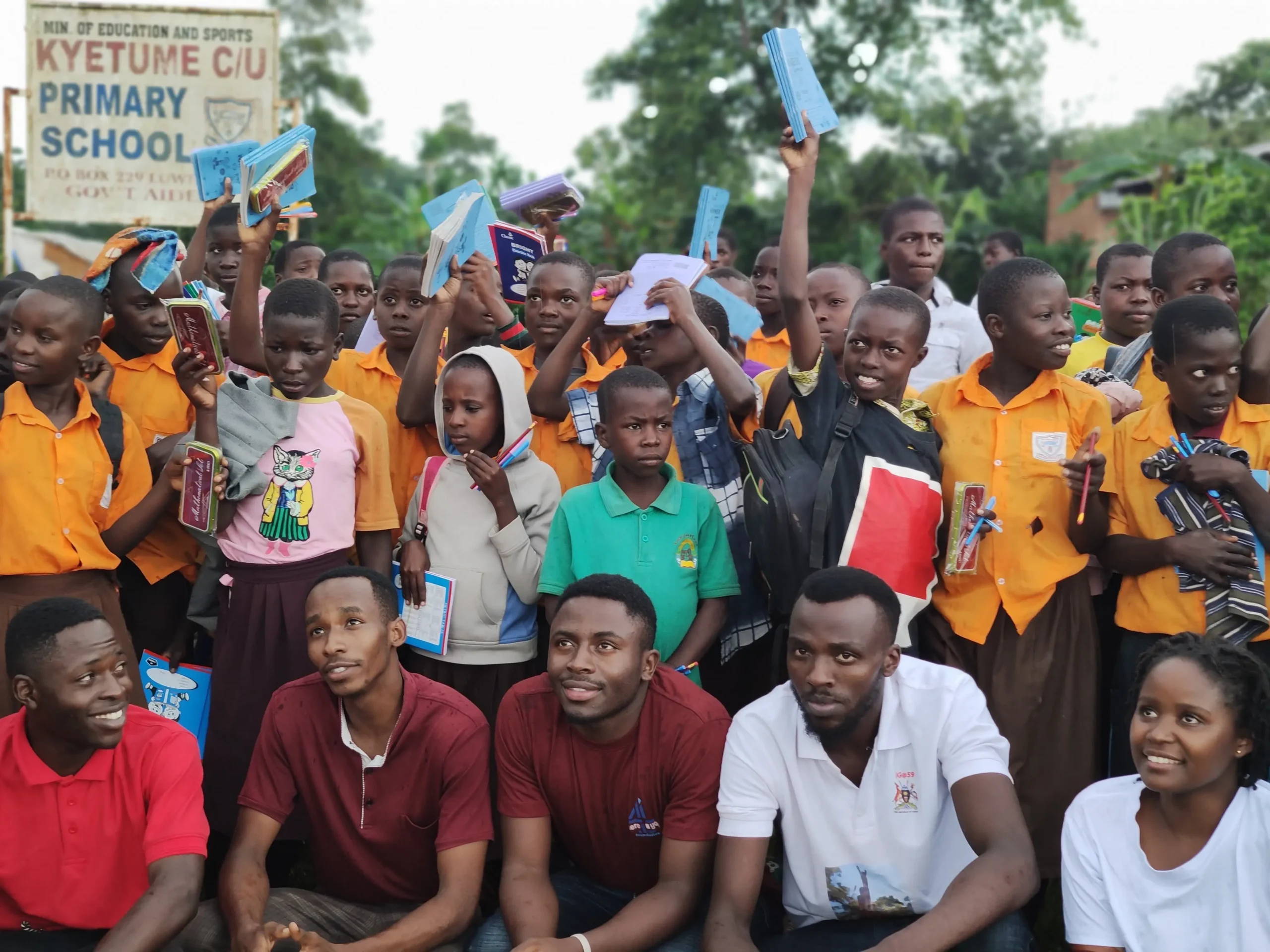 Outreach at Kyetume C/U Primary school