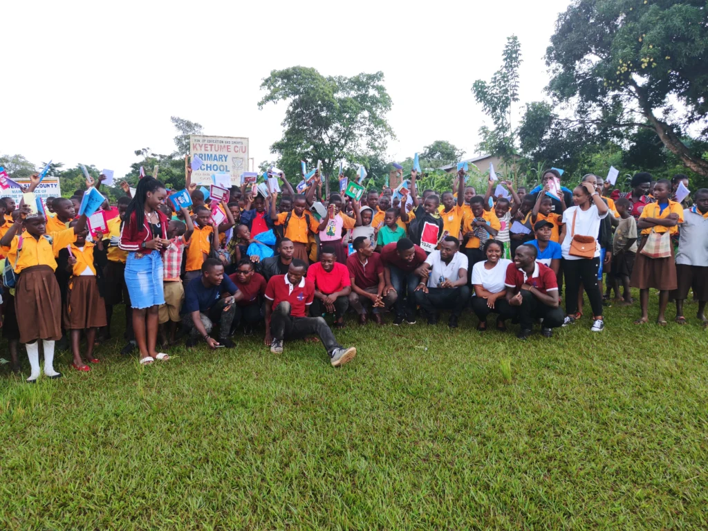 Outreach at Kyetume C/U Primary school