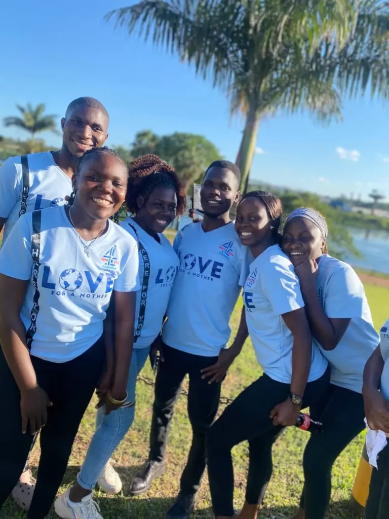 Outreach at the maternity ward(Mother's Day)