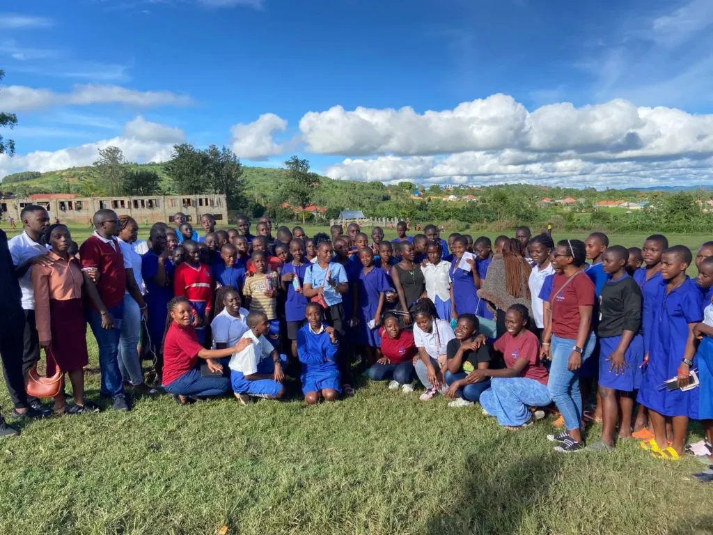 Outreach at St Joseph's Primary School, Busunju