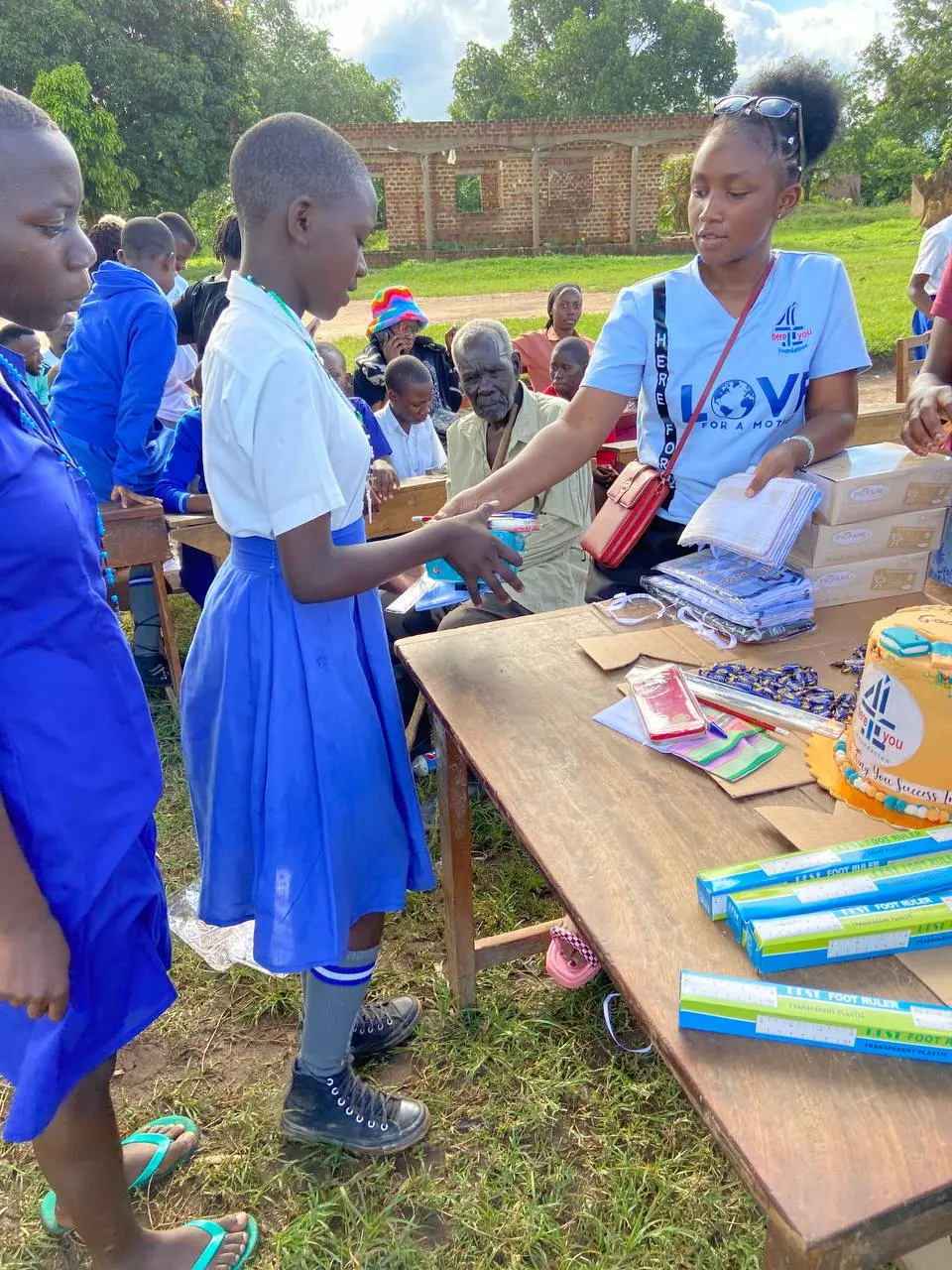 Outreach at St Joseph's Primary School, Busunju