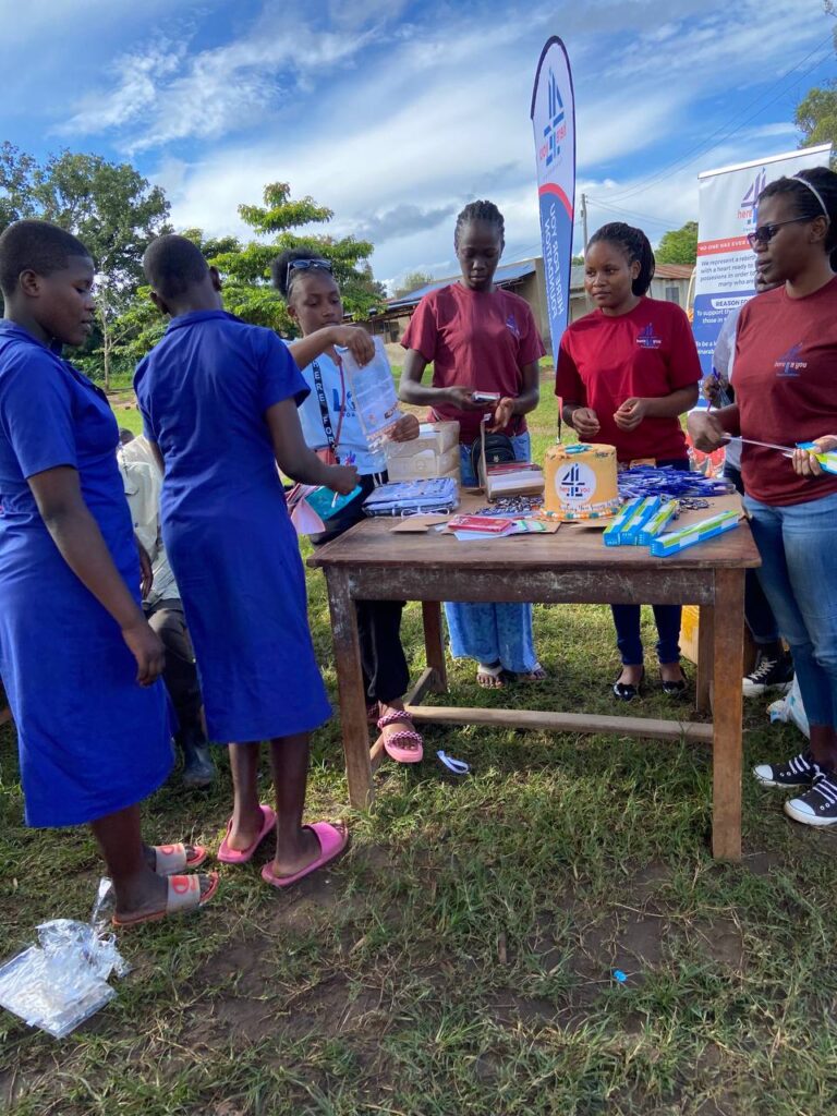 Outreach at St Joseph's Primary School, Busunju