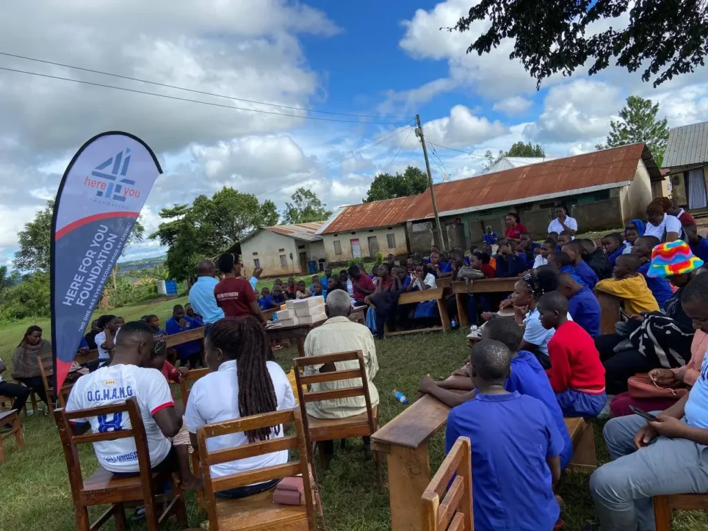 Outreach at St Joseph's Primary School, Busunju