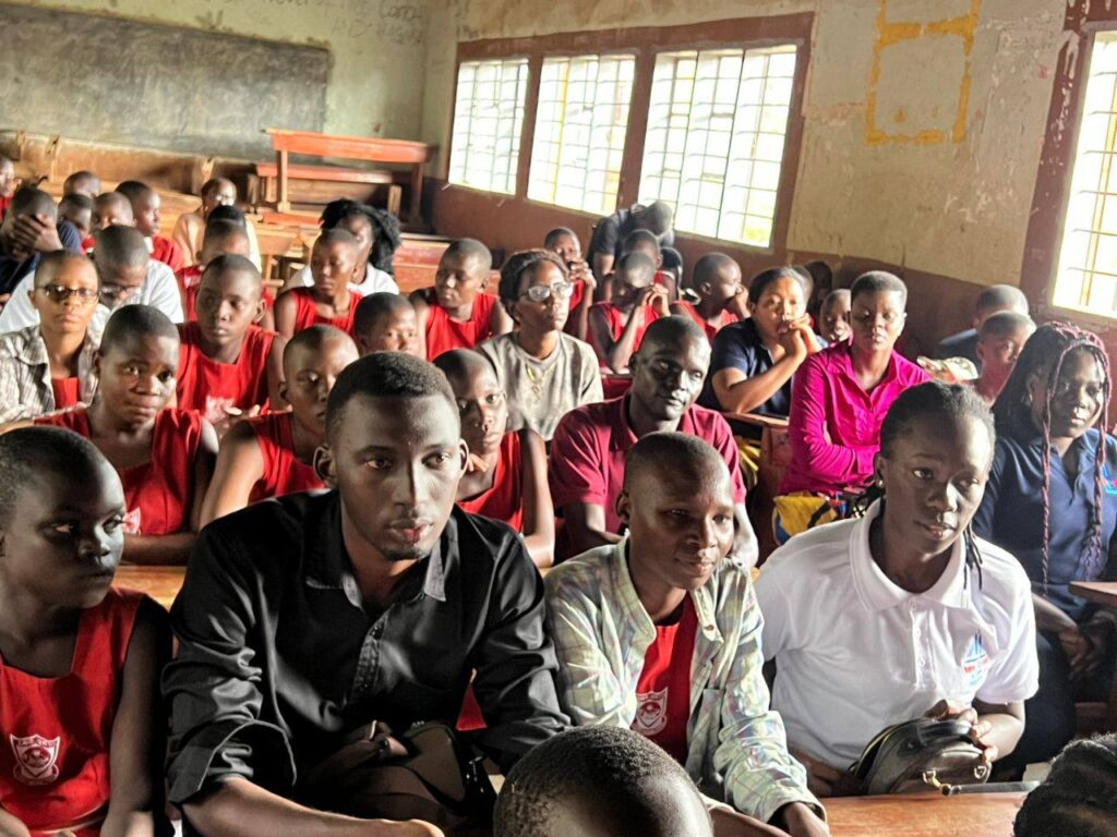 Outreach at LakeSide Primary School, Jinja