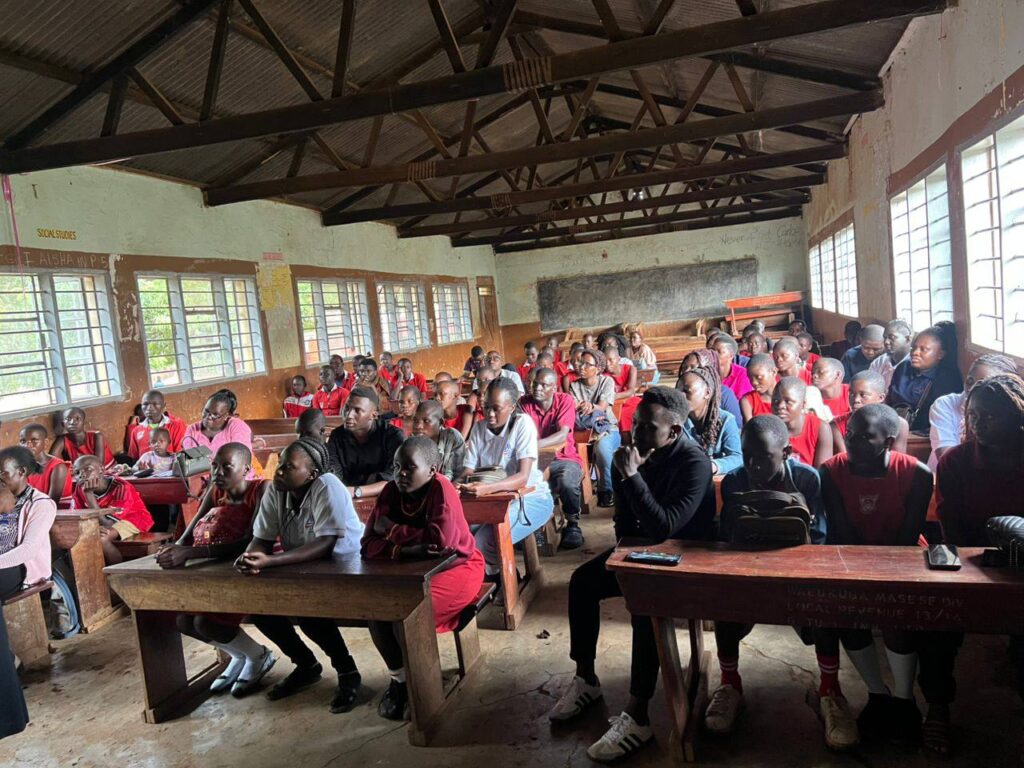 Outreach at LakeSide Primary School, Jinja