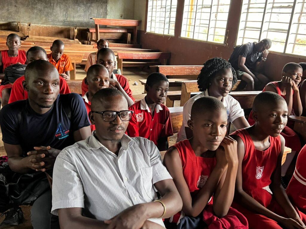 Outreach at LakeSide Primary School, Jinja