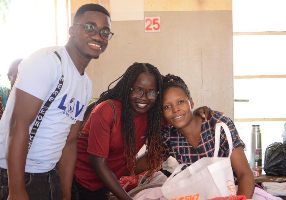 Outreach at the maternity ward(Mother's Day)